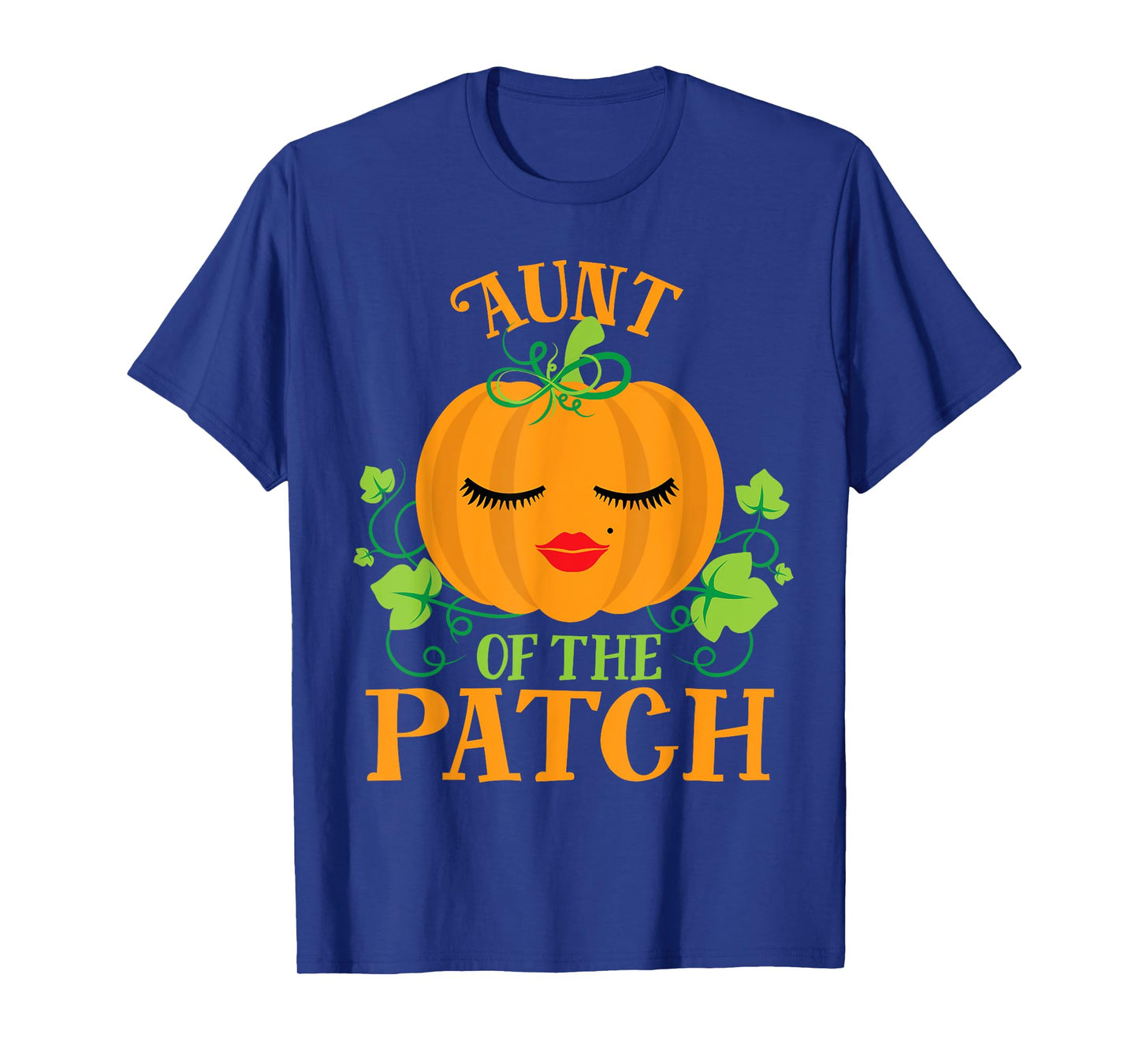 Aunt Pumpkin of the Patch Sassy Matching Family Halloween T-Shirt
