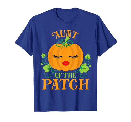 Aunt Pumpkin of the Patch Sassy Matching Family Halloween T-Shirt