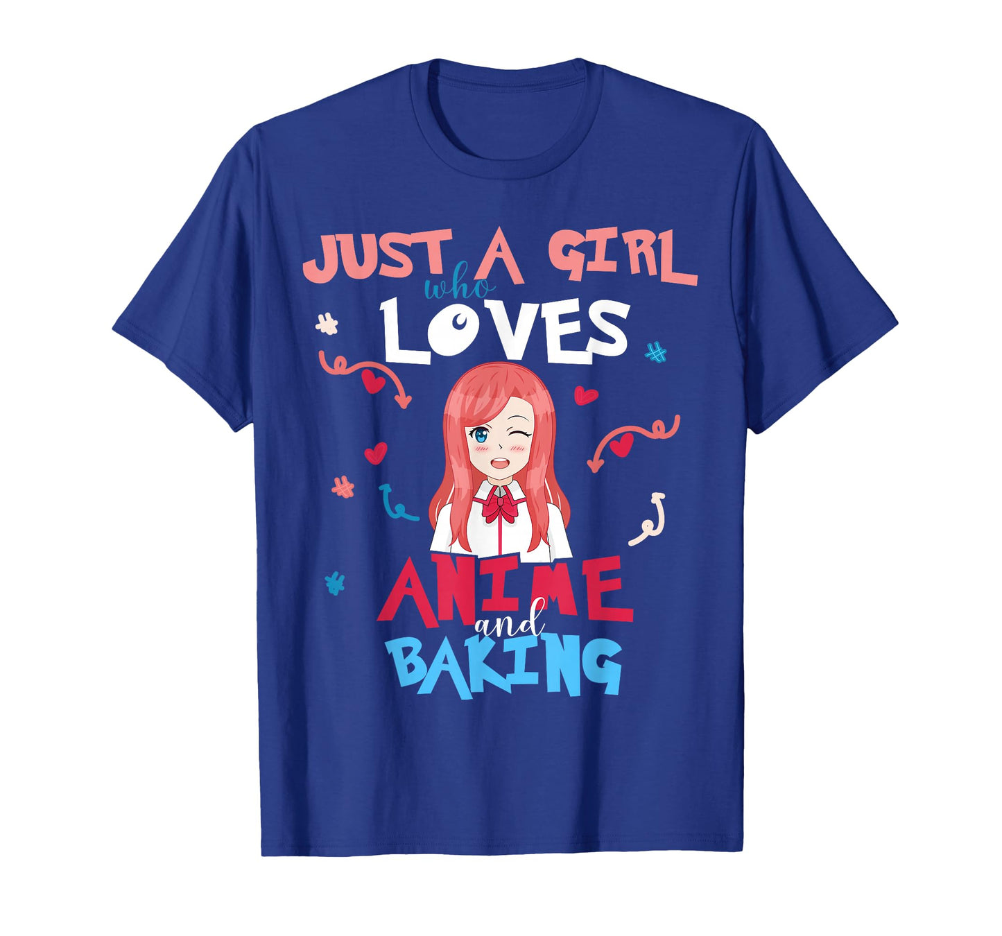 Anime Women Teen Girl Who Loves Baking T-Shirt