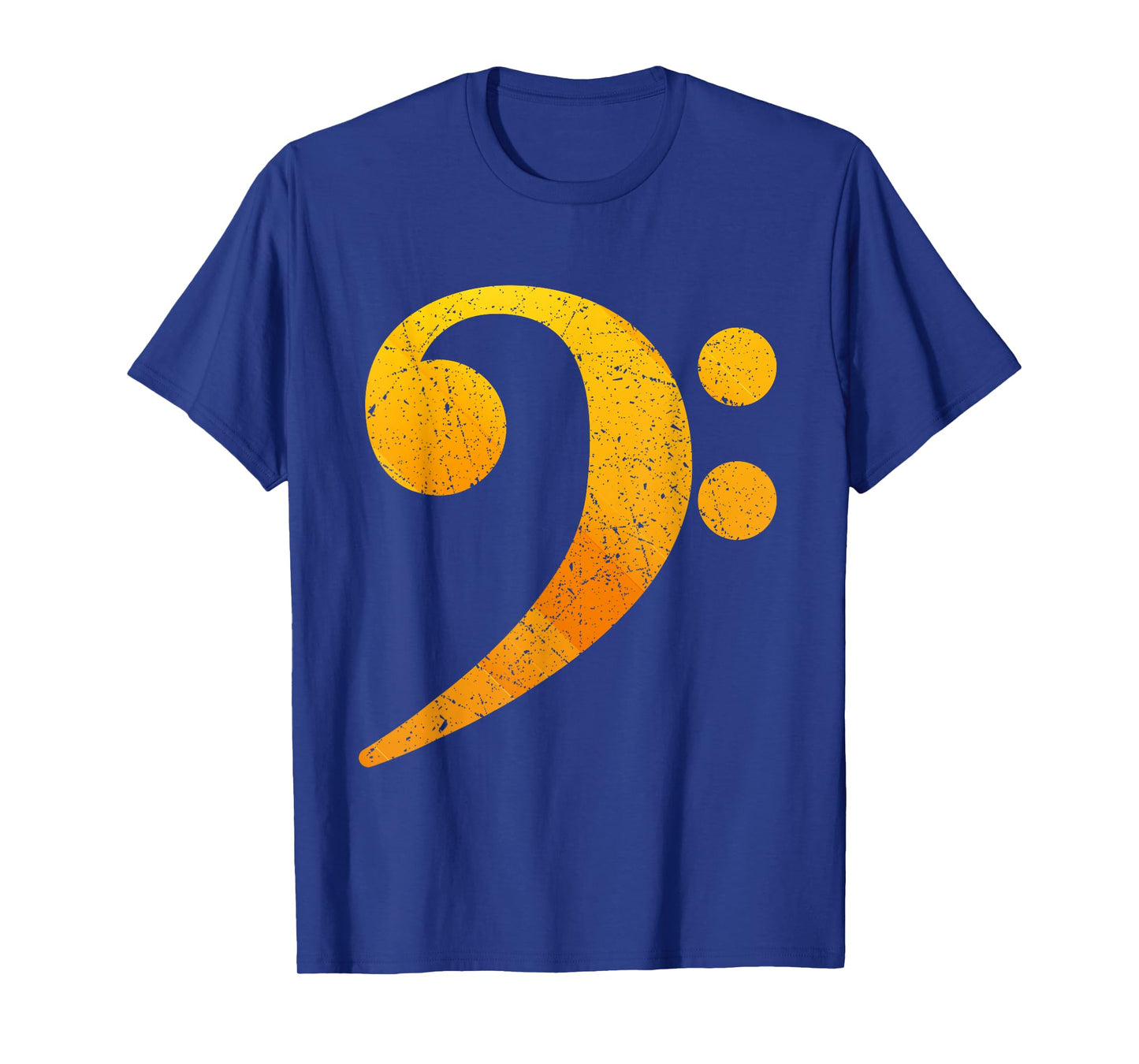 Cool Bass Clef Art For Men Women Music Bass Player Bass Clef T-Shirt