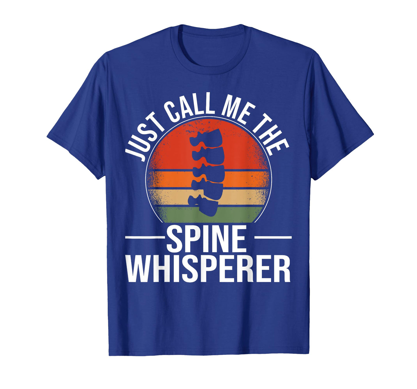 Chiropractor Vintage Muscle Retro Call me Spine Whisperer T-Shirt