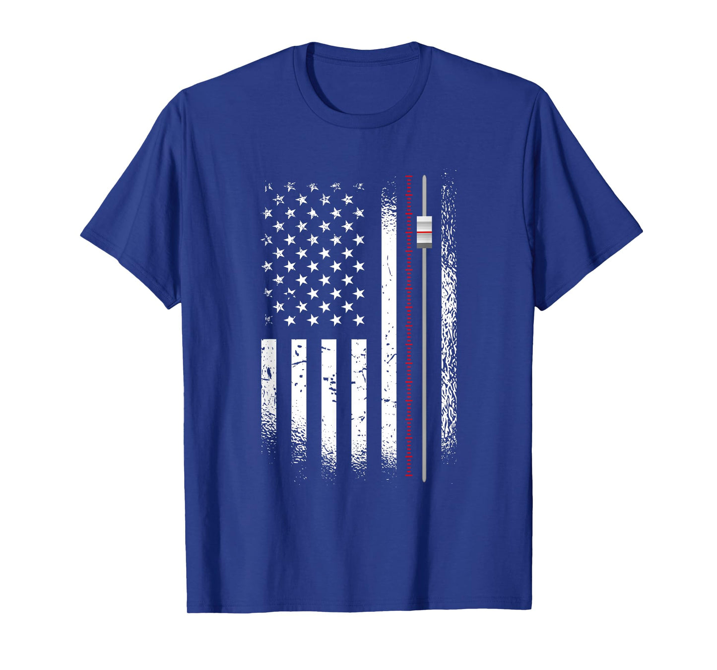 Us Flag Sound Guy - American Audio Engineer T-Shirt