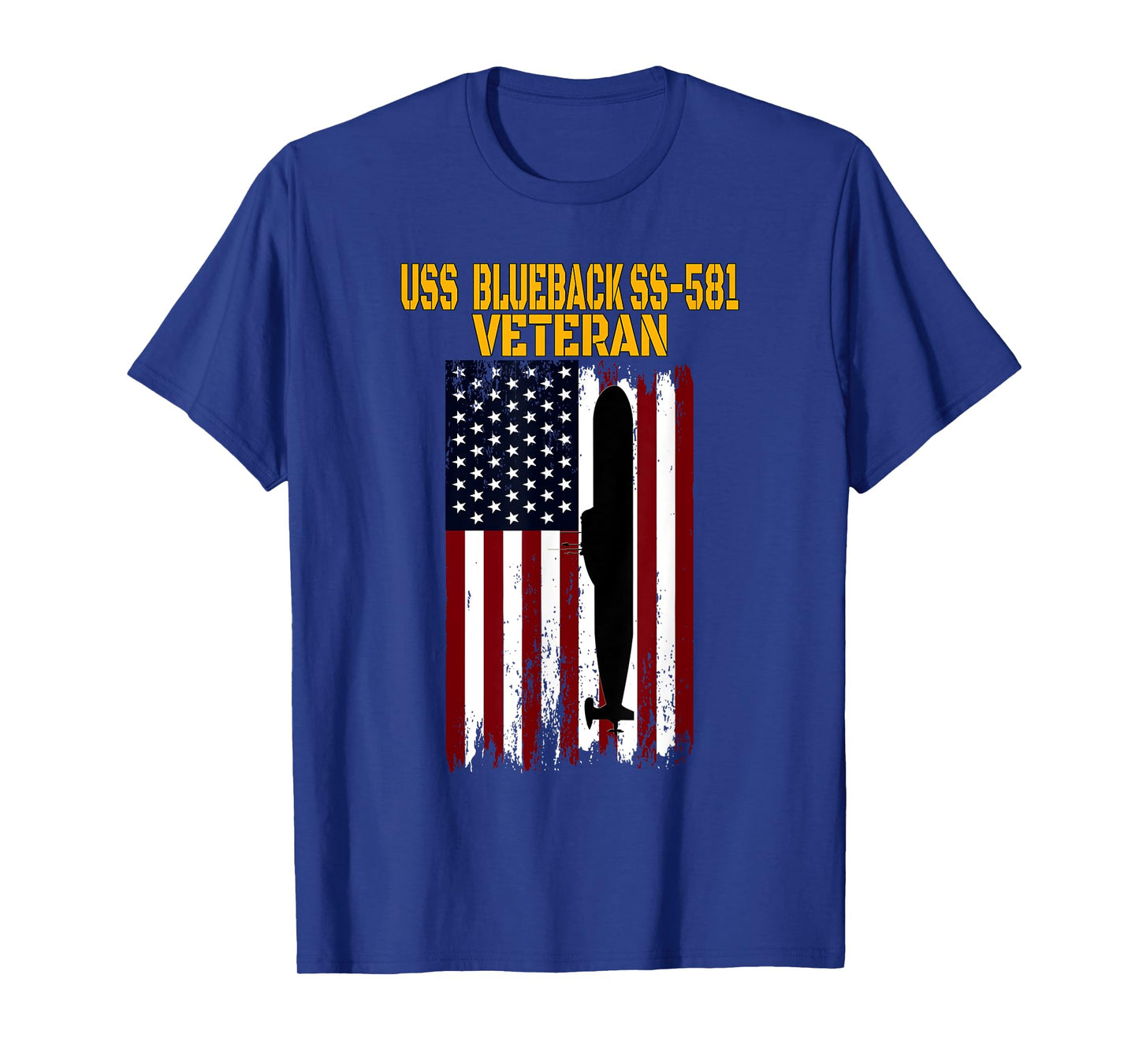 USS Blueback SS-581 Submarine Veterans Day Father's Day T-Shirt