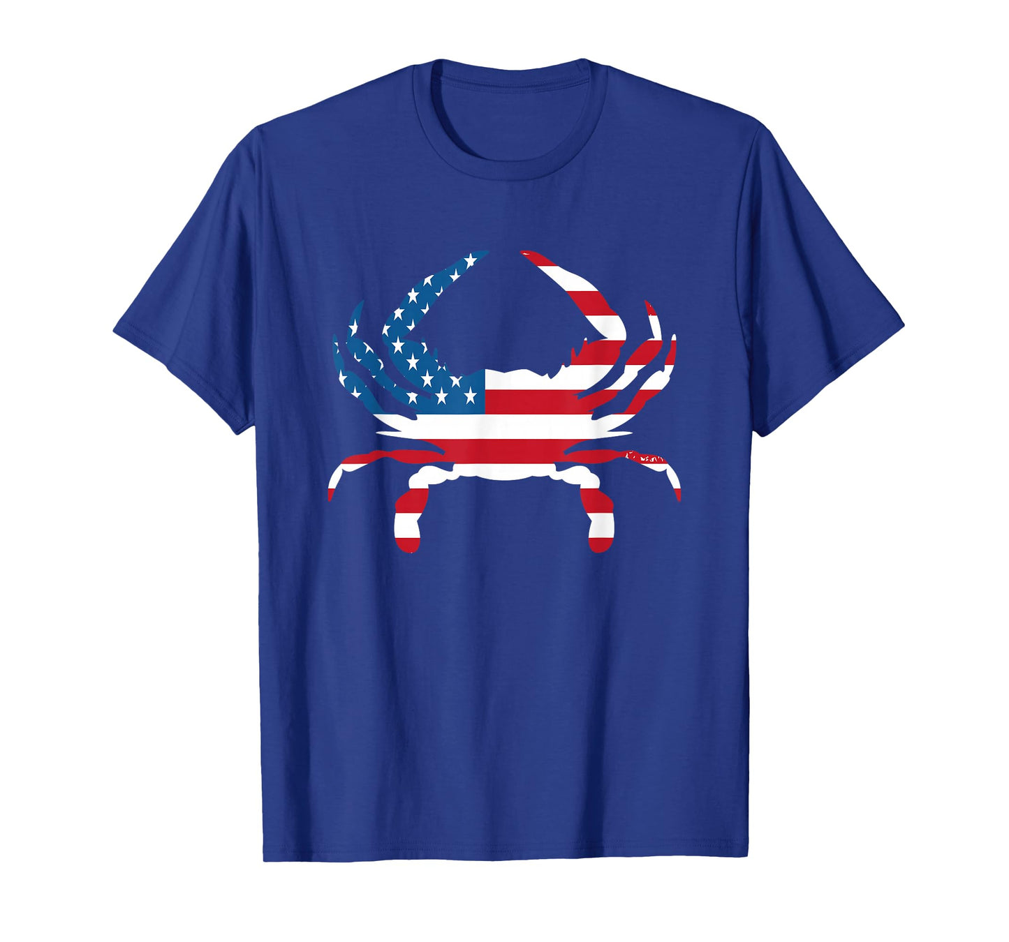 Crab Vintage American Flag T-Shirt