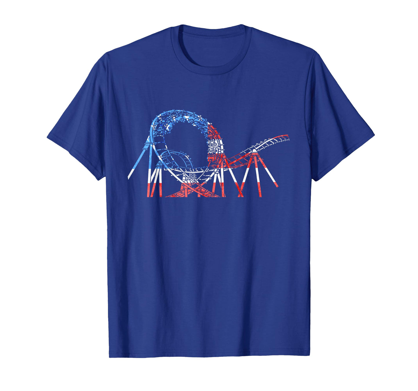 Roller Coaster America USA Ride Roller Coaster Lover Thrill T-Shirt