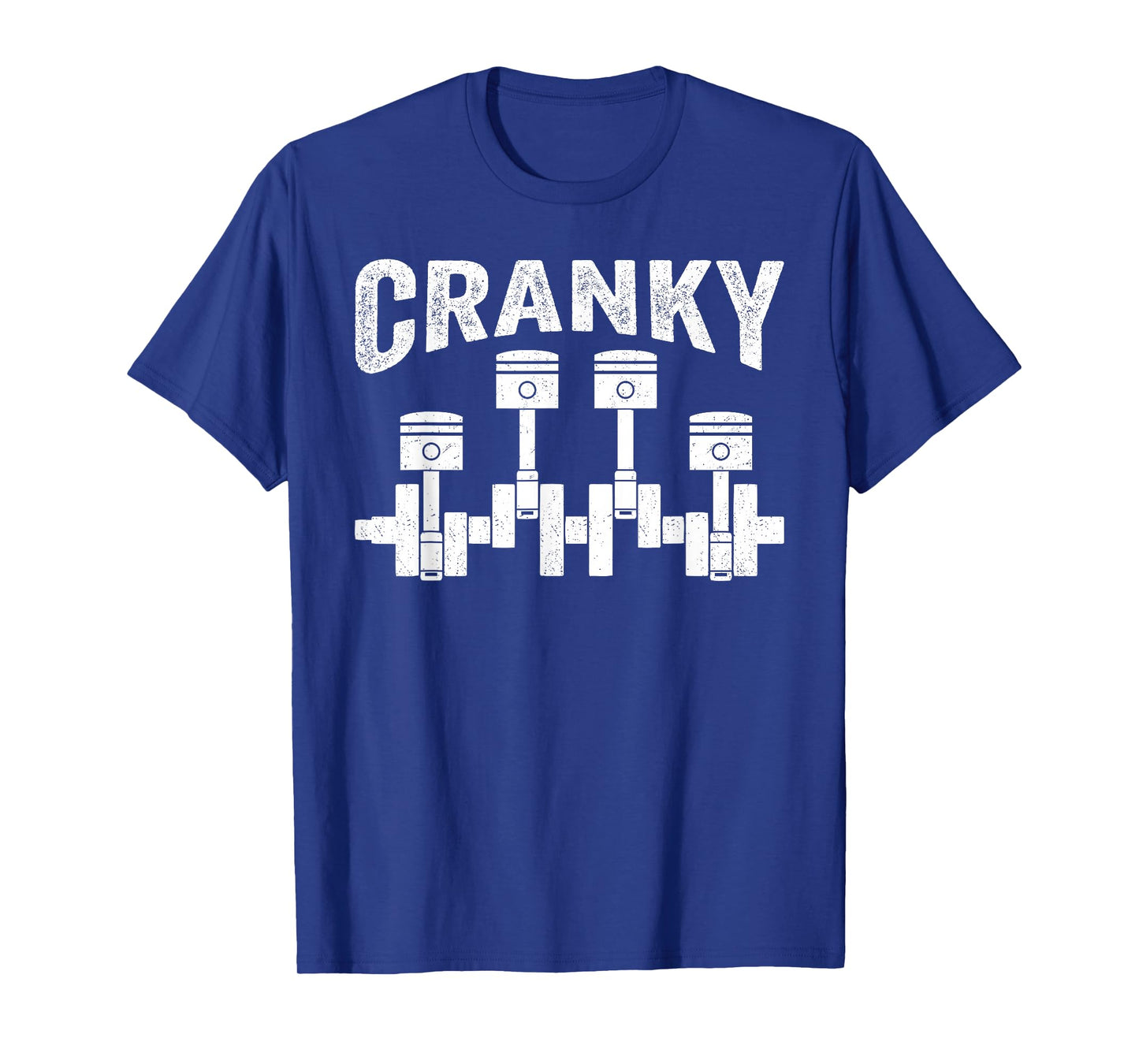 Cranky Car Engine Crankshaft Cars Lover Mechanics Father Day T-Shirt