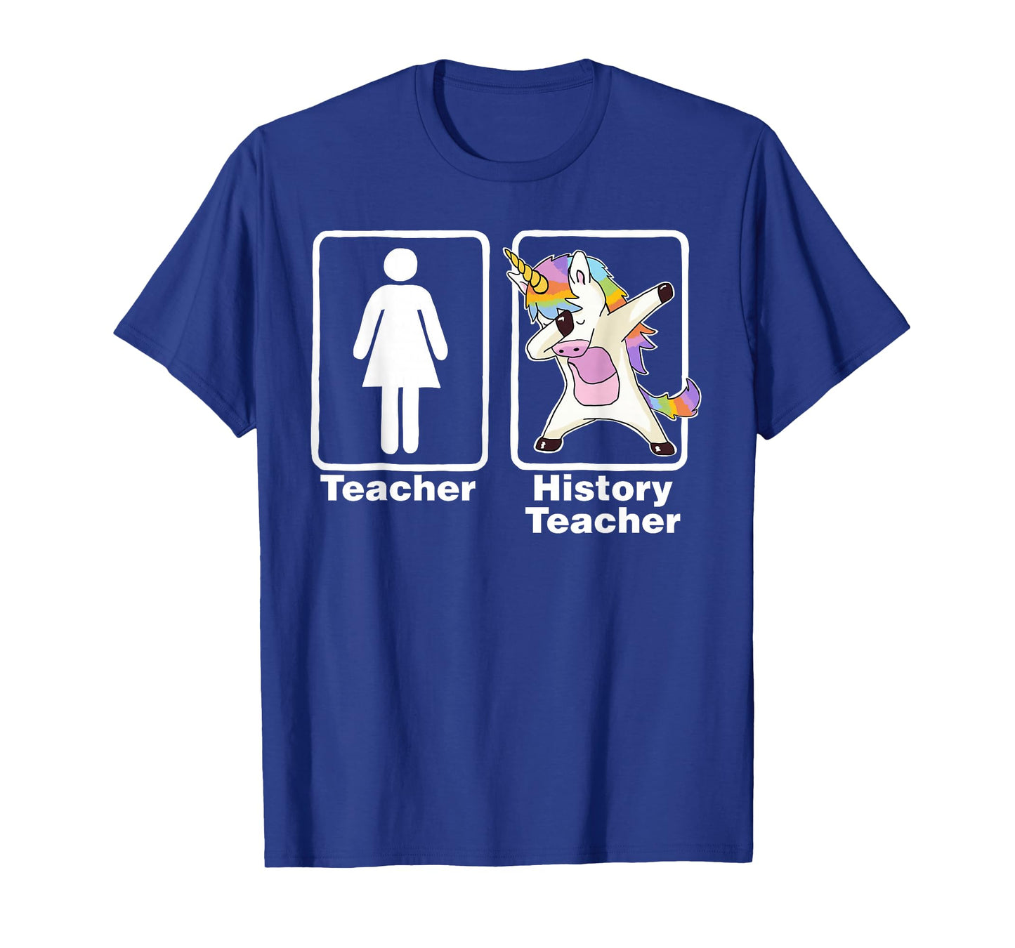 Funny Unicorn History Teacher T-shirt History Teacher Gifts T-Shirt