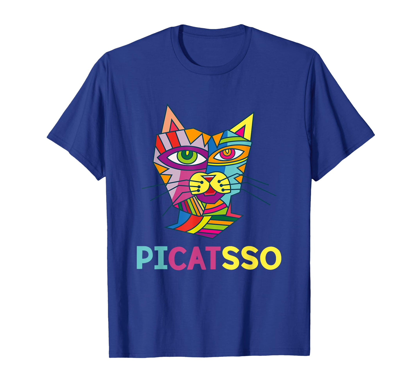 Picatsso Art T-Shirt Kitty | Art Teacher- Students Gift Men Women Kids T-Shirt