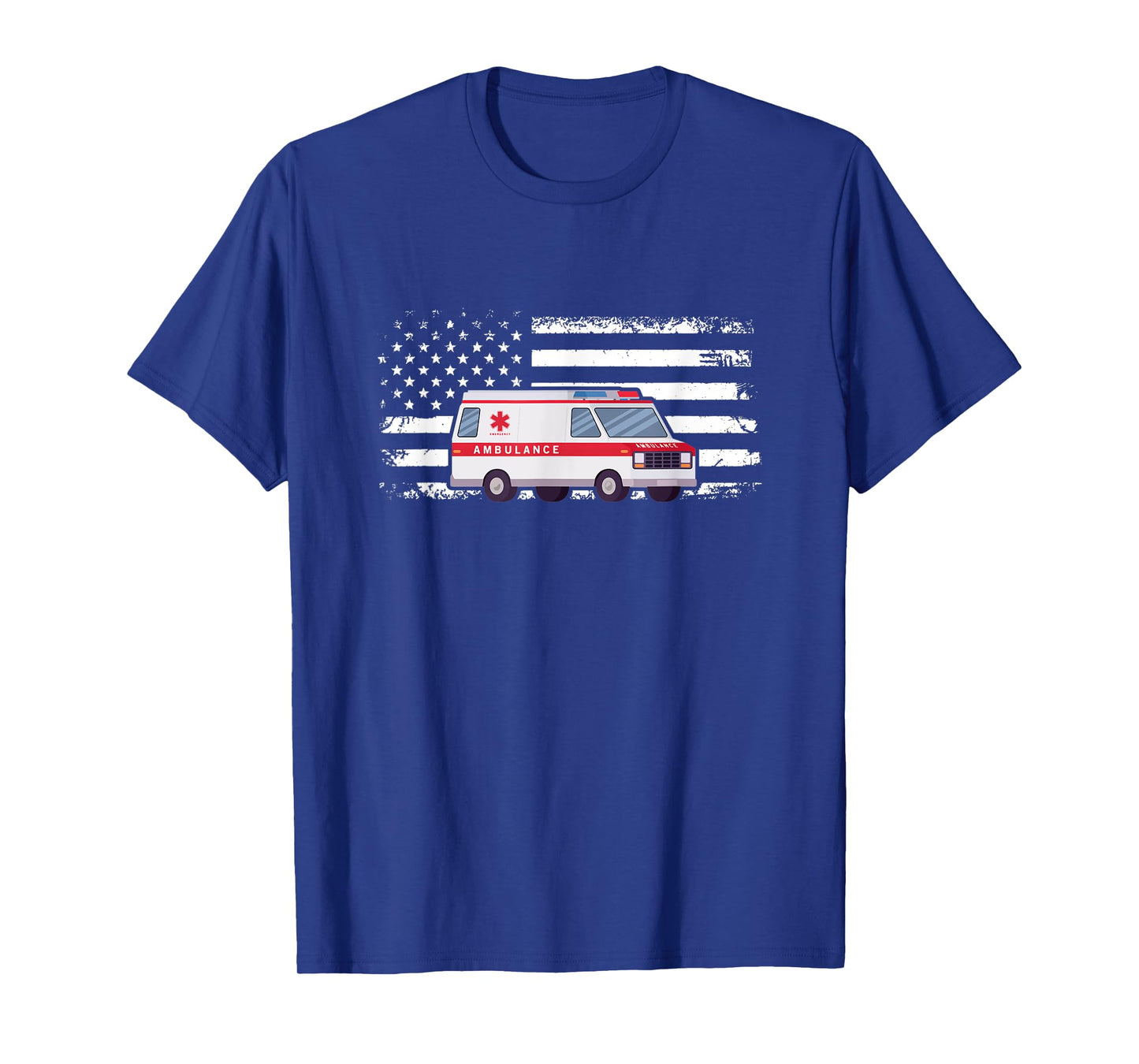 Ambulance Flag Ambulance Parademic EMT T-Shirt