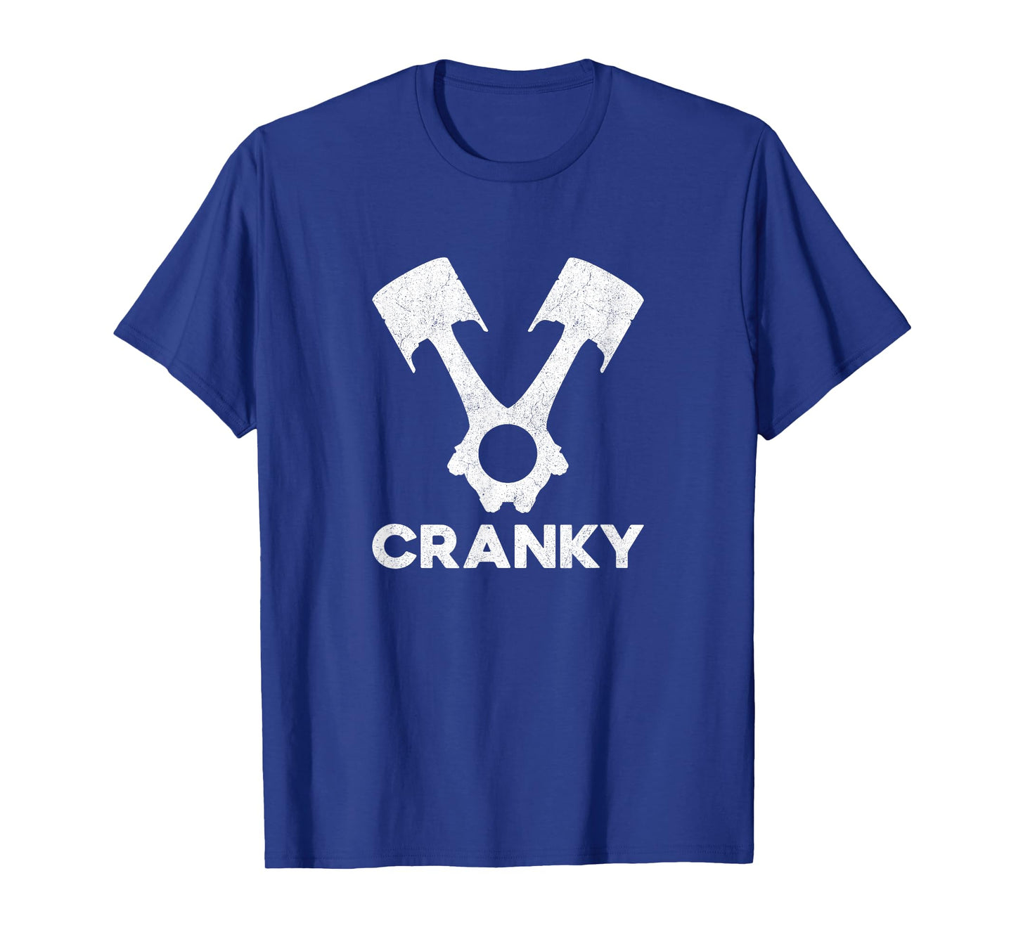 Cranky Car V8 Engine Crankshaft Cars Lover, Mechanic T-Shirt