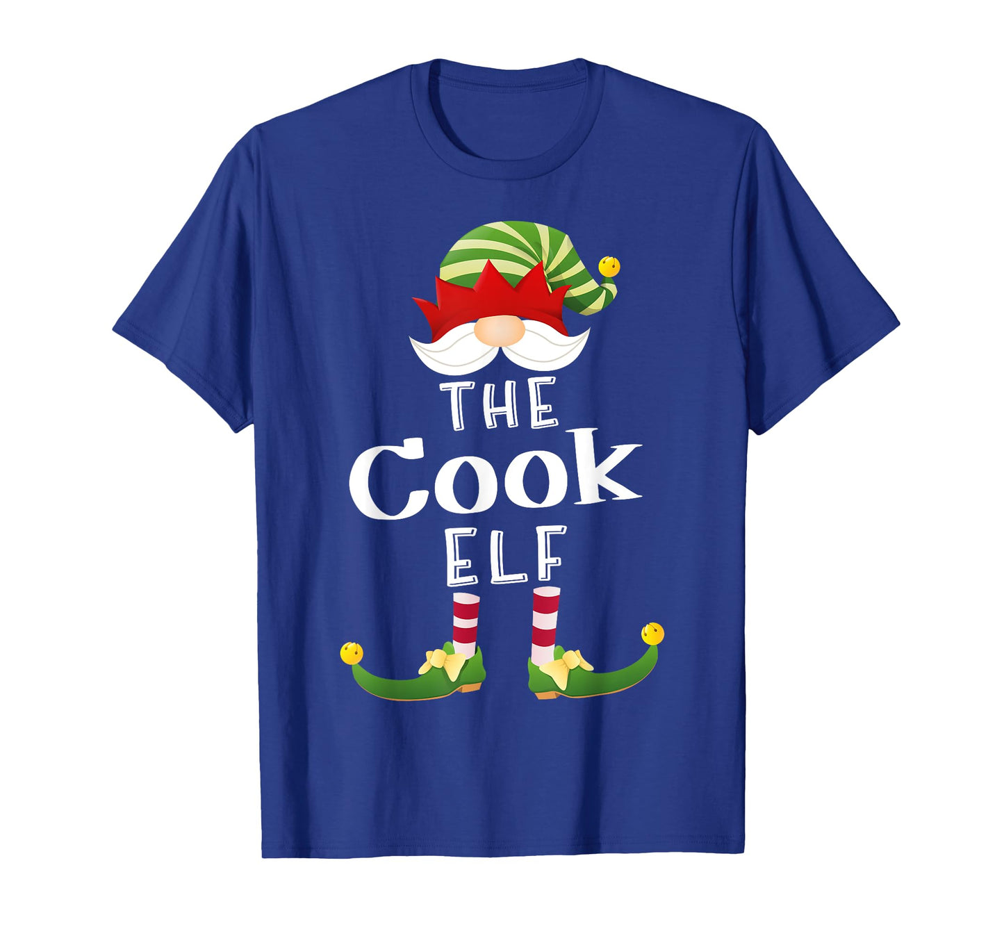 Cook Elf Group Christmas Funny Pajama Party T-Shirt
