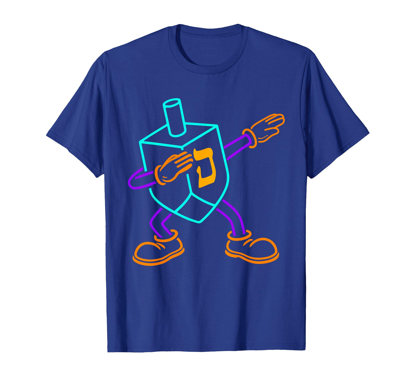 Hanukkah Dabbing Dreidel Dab Jewish Menorah Toddler Kid Boys T-Shirt