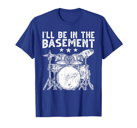 Cool Drumming Design For Men Women Drum Set Drumming Drummer T-Shirt