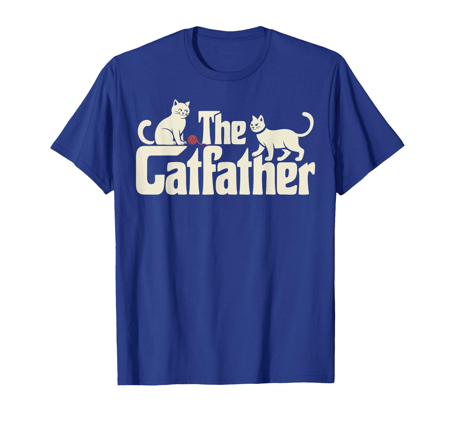 The Catfather Funny Cat Dad Father's Day Cat Lover T-Shirt
