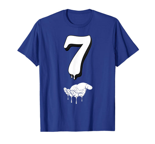 Cool Six Seven 6 7 Meme Gen Alpha Slang Costume Matching T-Shirt