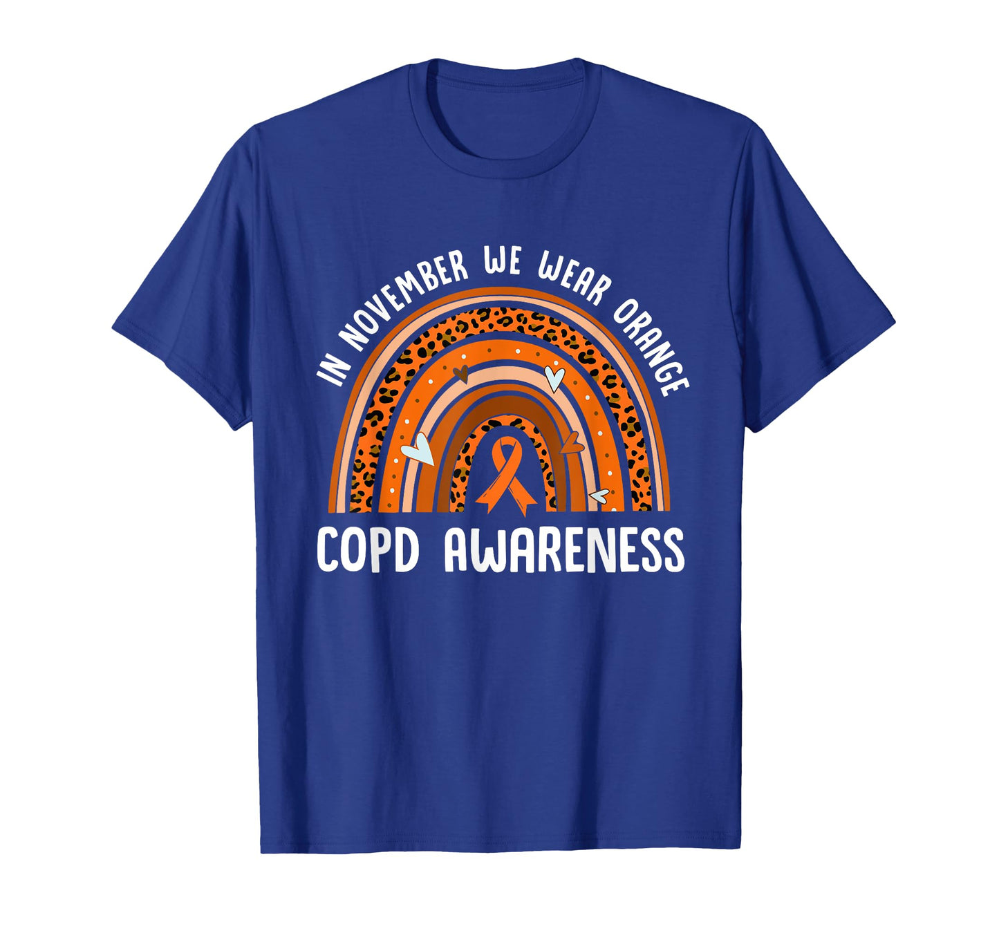 COPD Rainbow Chronic Obstructive Pulmonary Disease Awareness T-Shirt