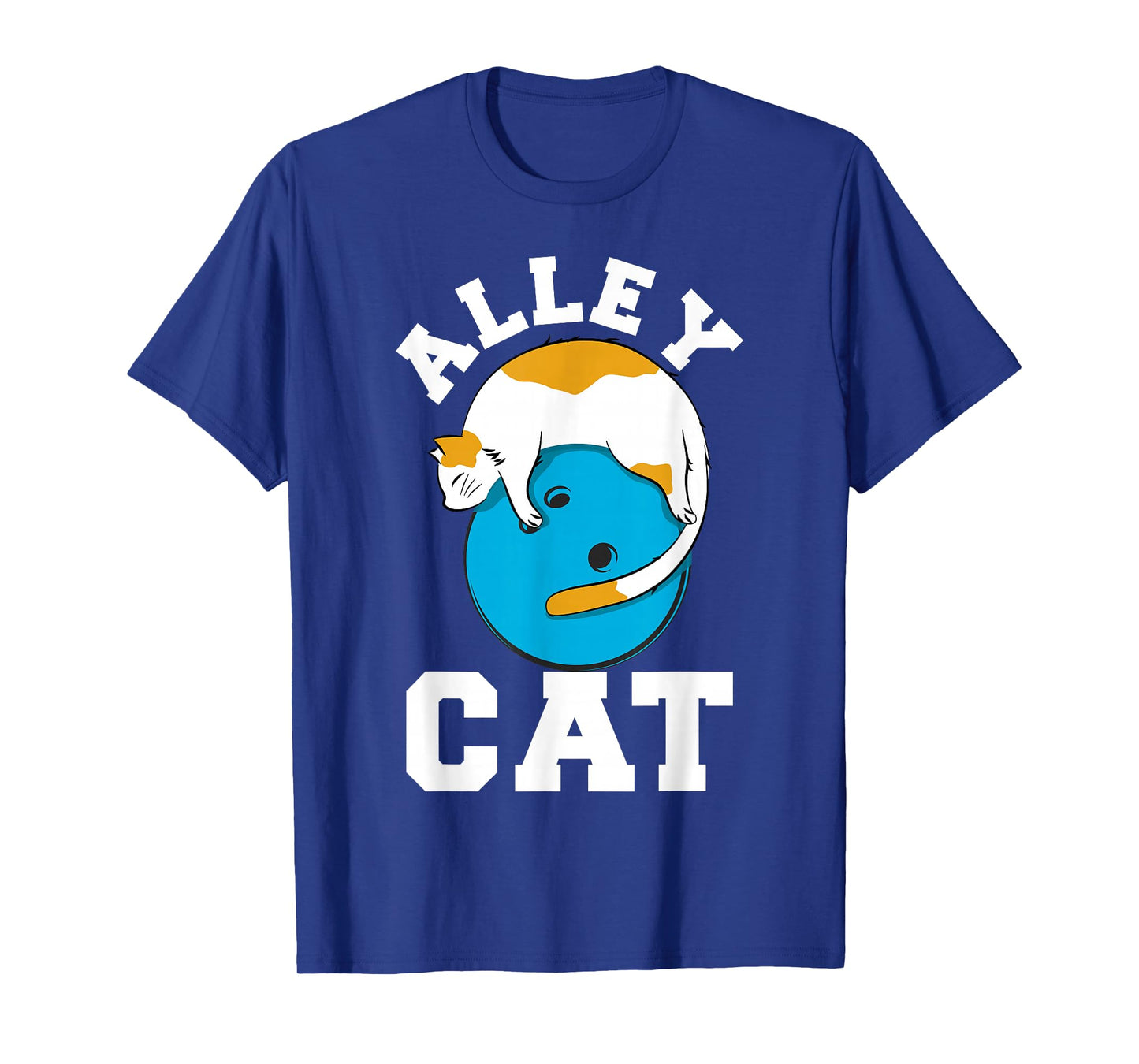 Funny Bowling Cat Pun Alley Cat T-Shirt