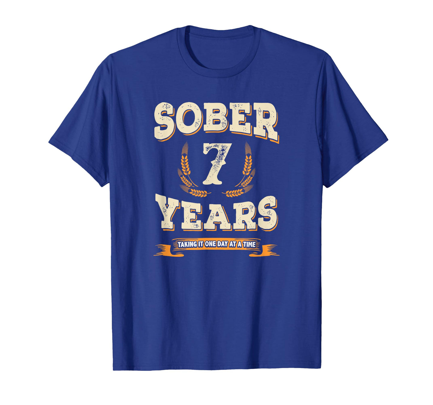 Clean and Sober Anniversary Gifts 7 Years Sobriety Shirt