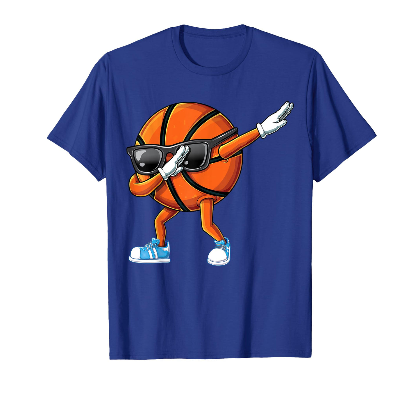 3fie Dabbing Basketball Sunglasses Ball Graphic Funny Dab T-Shirt