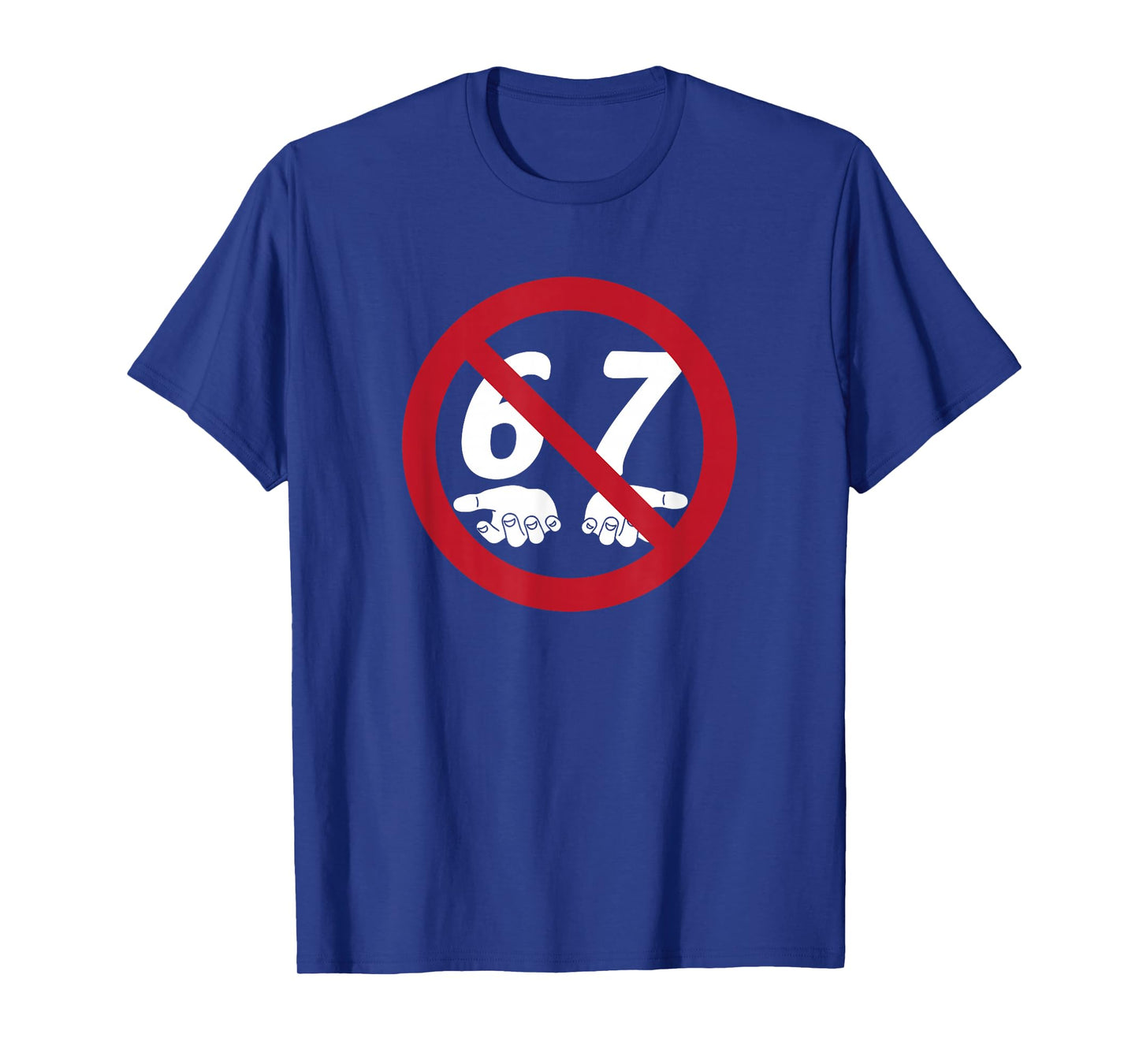 No Six Seven Anti 6 7 Meme Teacher Mom T-Shirt