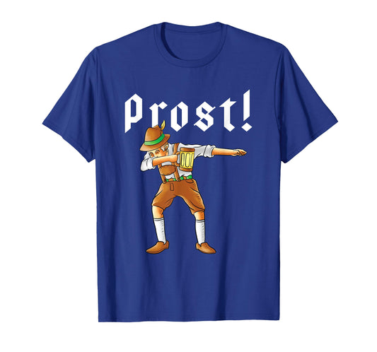 Dabbing German With Beer & Lederhosen Dab Dance Oktoberfest T-Shirt