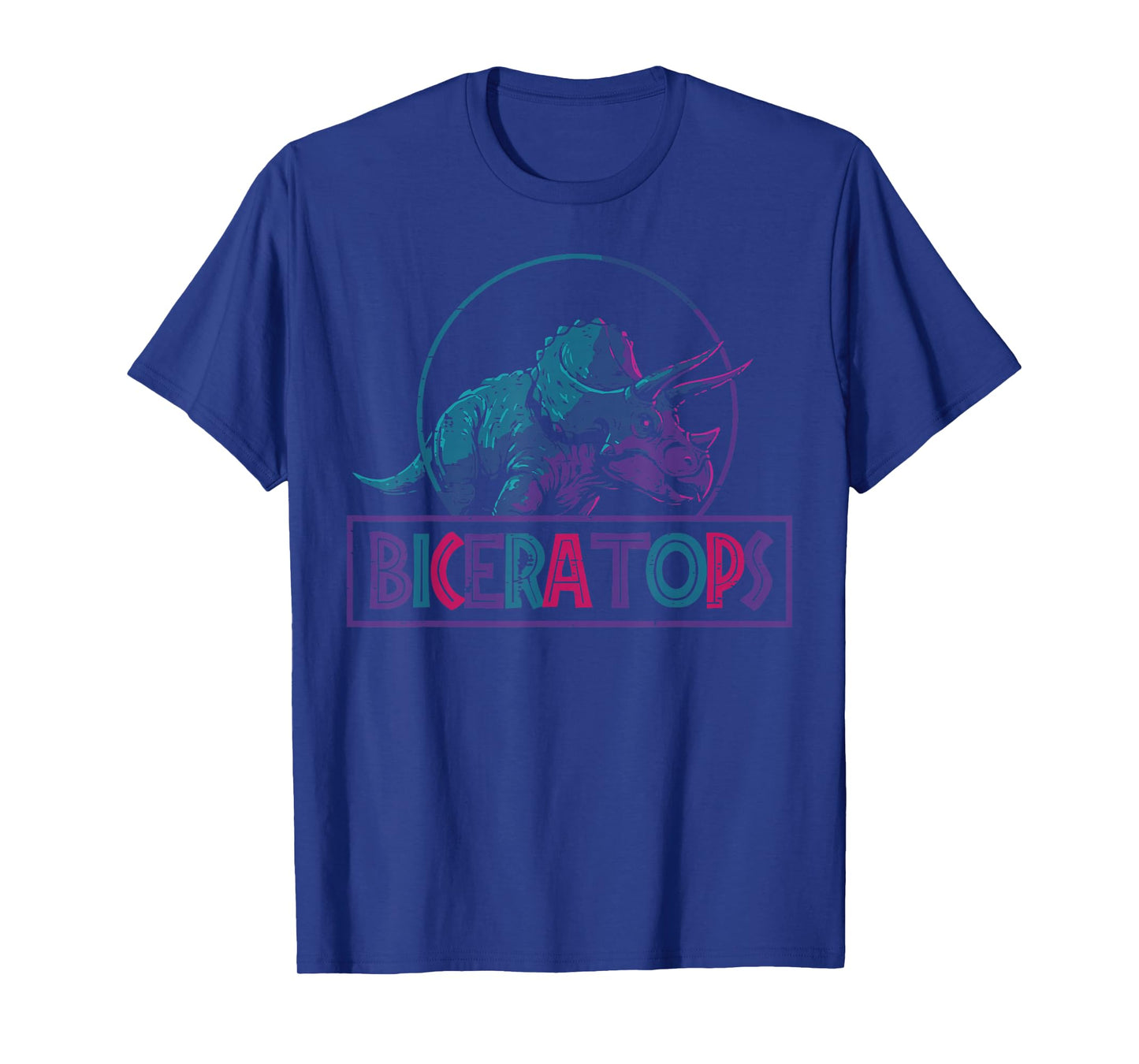 Biceratops Dino Bisexual Pride Month Bi Stuff LGBTQ Gift T-Shirt