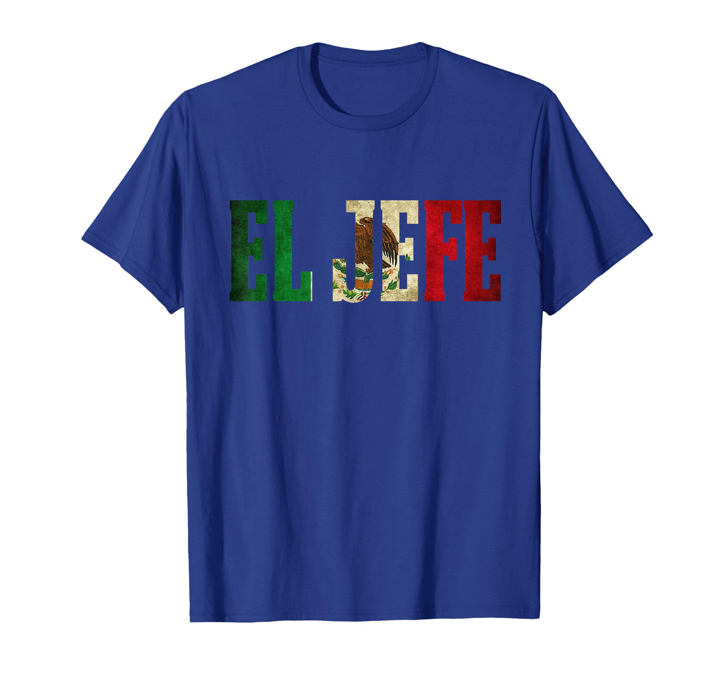 Cool EL JEFE Mexican Shirt Mexican Flag Shirt for Men T-Shirt