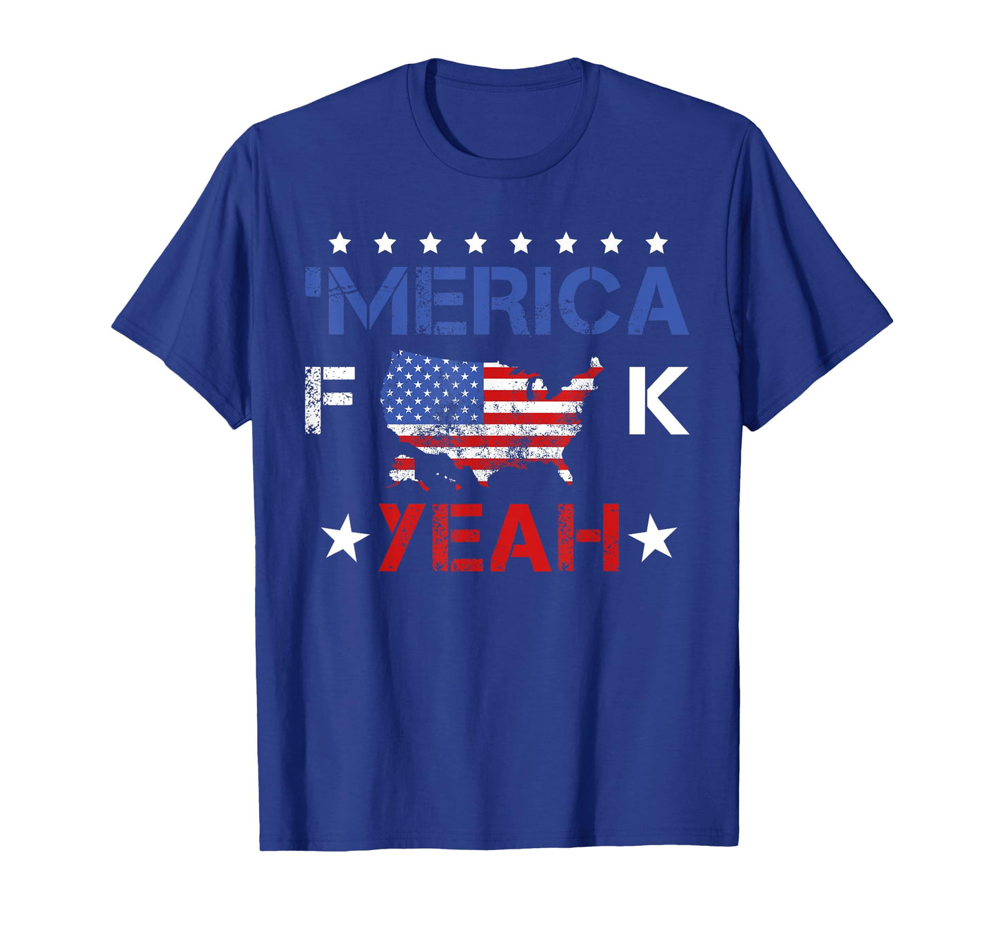4th ofJuly America Fuck Yeah Funny T-Shirt