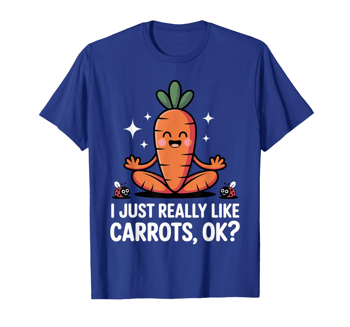 Cute Carrot Art for Men Women Kids Vegetarian Carrot Lover T-Shirt