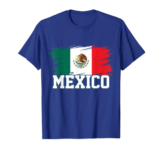 Boys Girls Mexico Jersey National Pride Mexico Flag Kids T-Shirt
