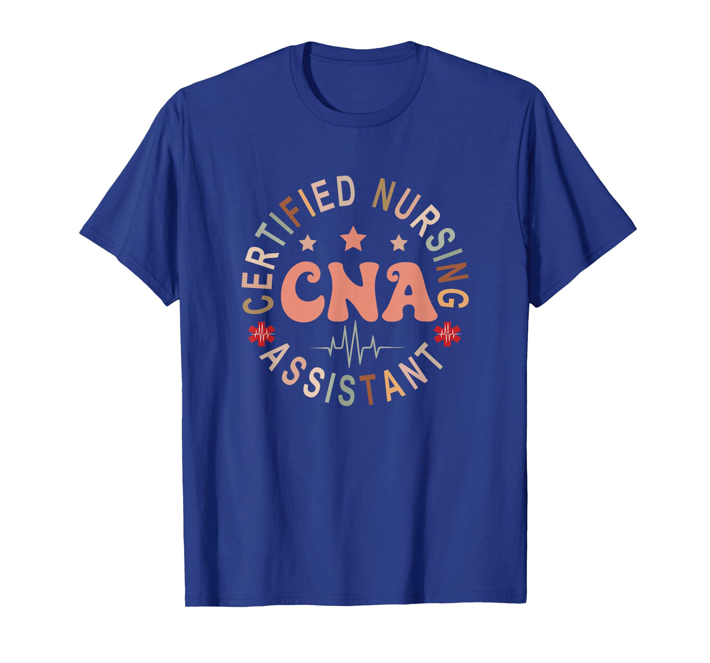 Certified Nurse Assistant Appreciation CNA Apparel Unisex-Adults Nursing Assistant T-Shirt, Black, Small, Short Sleeve, T-Shirt, All Seasons