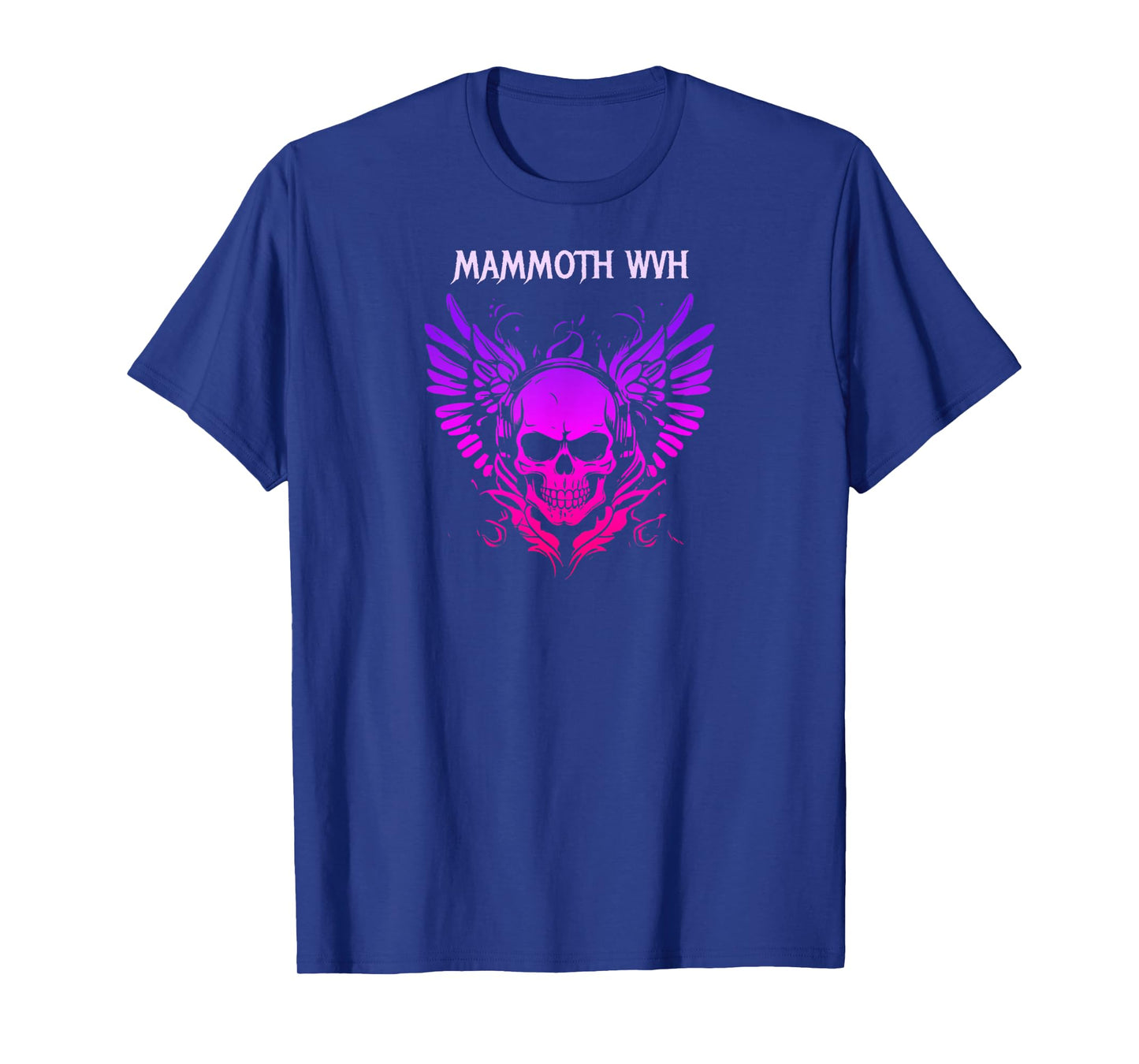 Mammoth Music WVH Funny Vintage Design Skull for Men Women T-Shirt