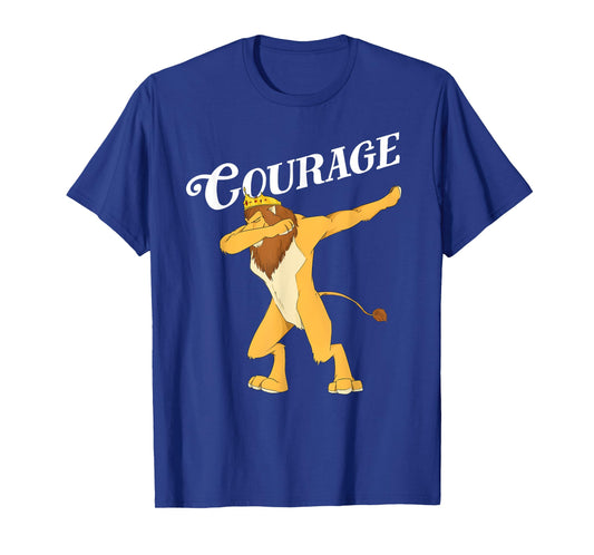 Cowardly Dabbing Lion Shirt-The Wizard Of Oz TShirt -Courage T-Shirt