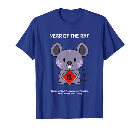 Year of The Rat, Chinese Zodiac, Lunar new year T-Shirt