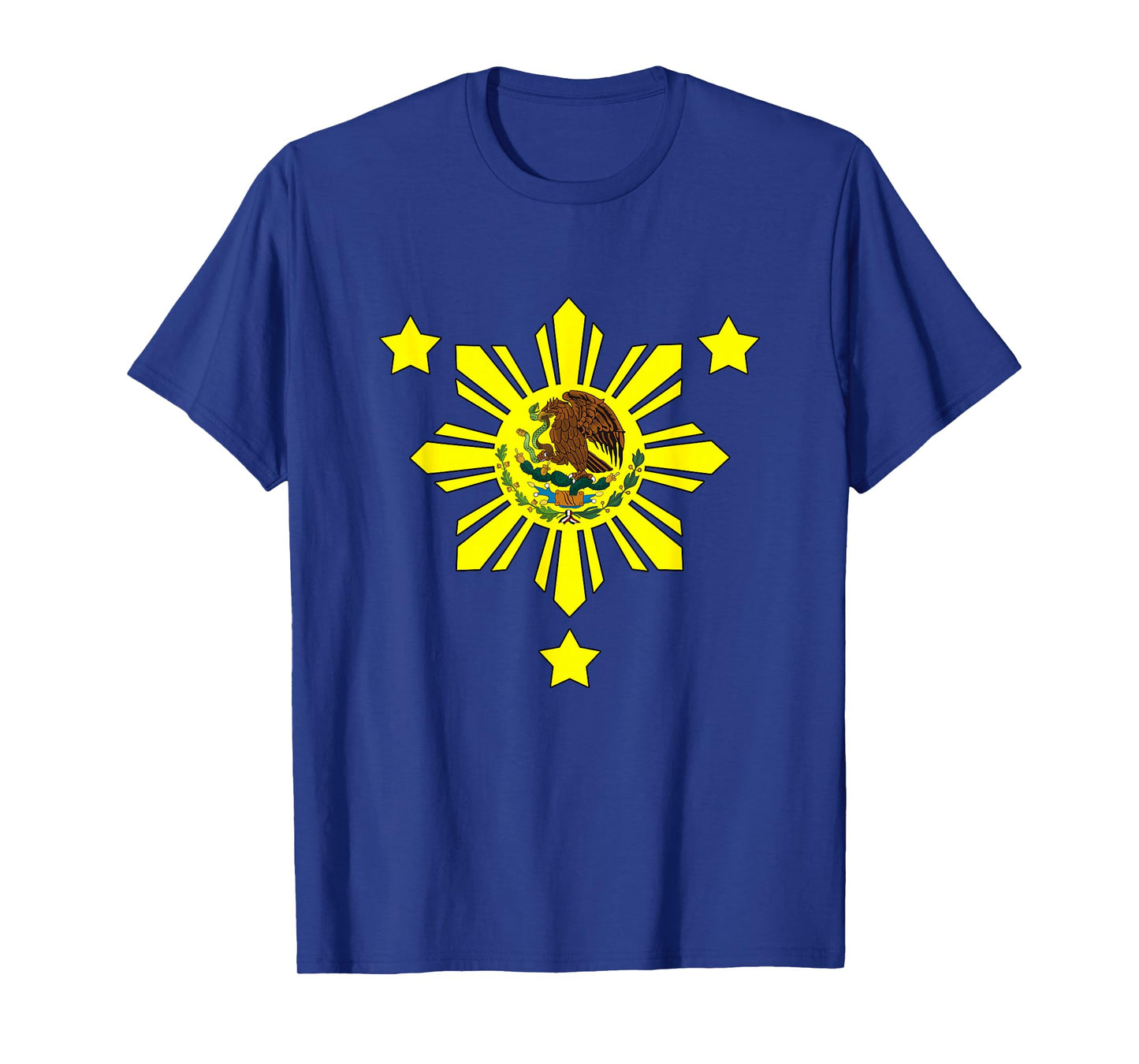 Philippines Mexico Filipino Mexipino Mexican Mixed Flag Day T-Shirt