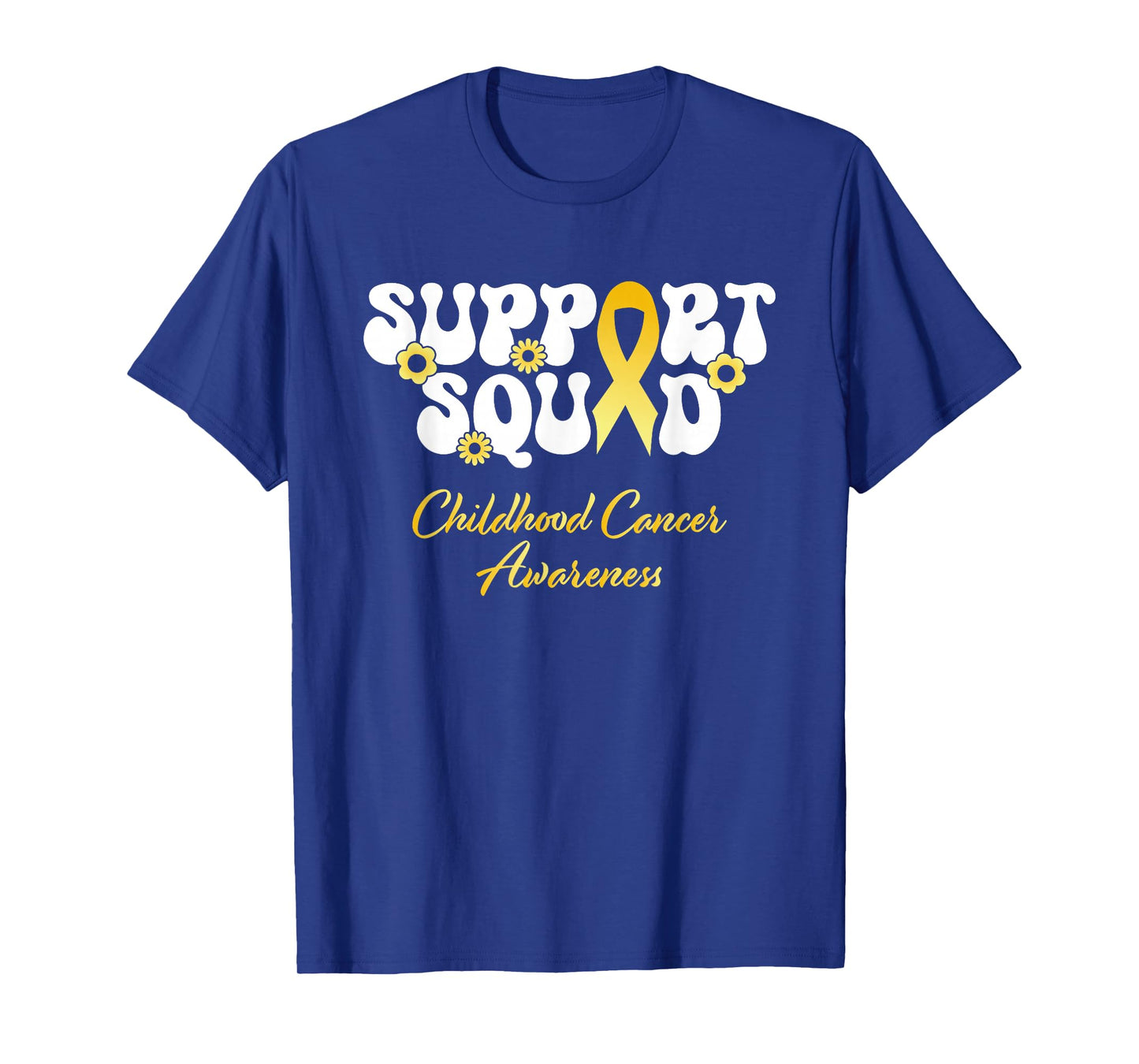 Childhood Cancer Support Squad Childhood Cancer Awareness T-Shirt