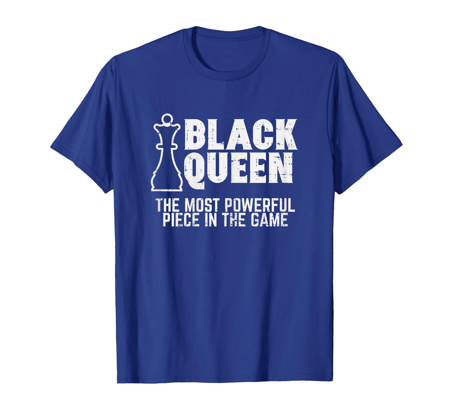 Black Queen Most Powerful Chess African American Women Gift T-Shirt