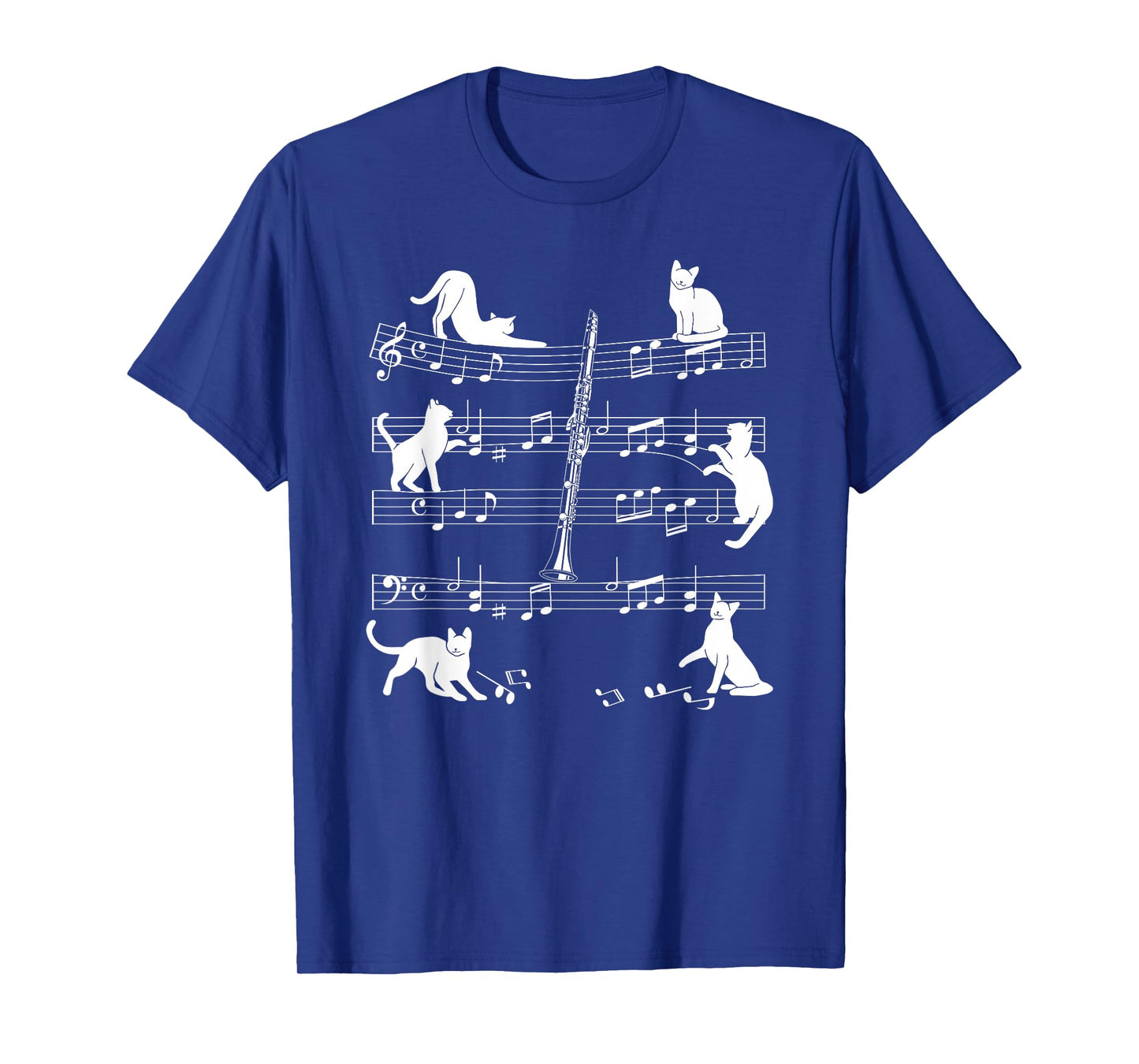 Clarinetist Cats for Cat Loving Clarinet Player T-Shirt