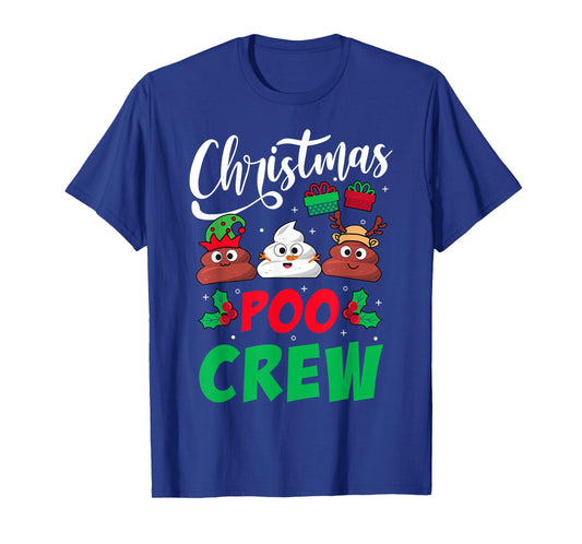 Christmas Poo Crew Funny Poo Xmas Pajama T-Shirt