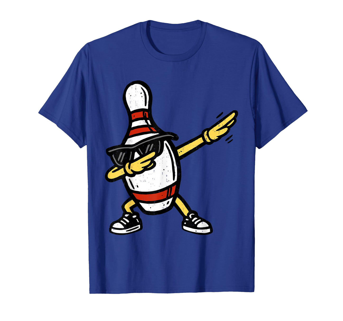 Dabbing Bowling Pin Funny Sport Player Dab Dance T-Shirt