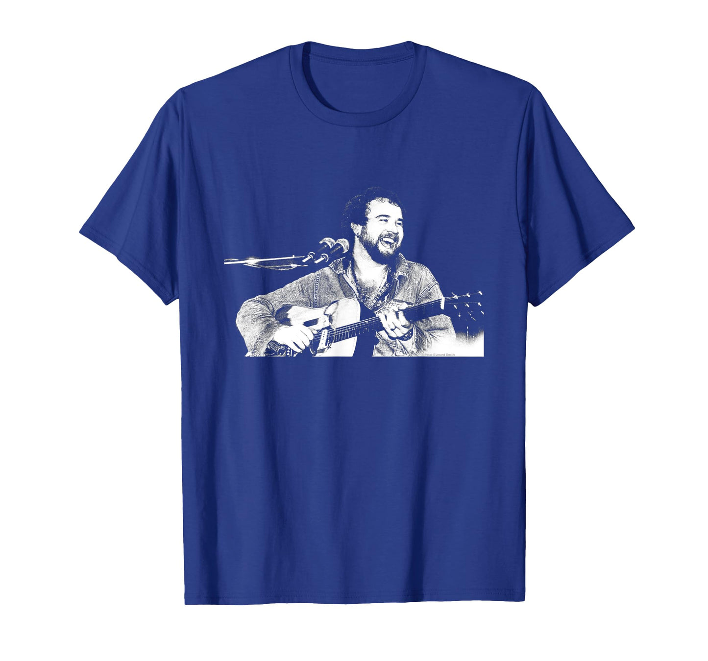 John Martyn Live Black And White By Everard Smith T-Shirt