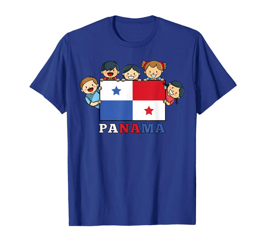 Children's Panama Flag Month of Hispanic Heritage T-Shirt