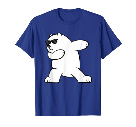 Ice Bear Dabbing Arctic Cute Dabbing Polar Bear T-Shirt