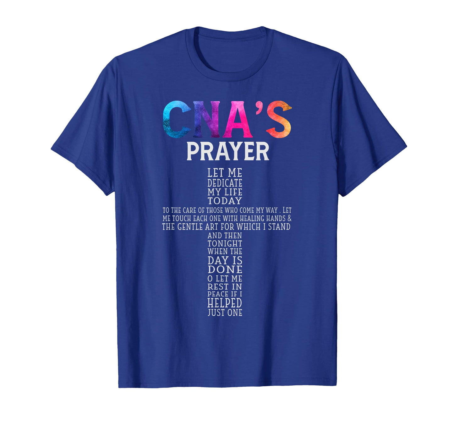 CNA Certified Nursing Assistant Gifts CNA Humor T-Shirt Women's Black Short Sleeve Crew Neck T-Shirt Small