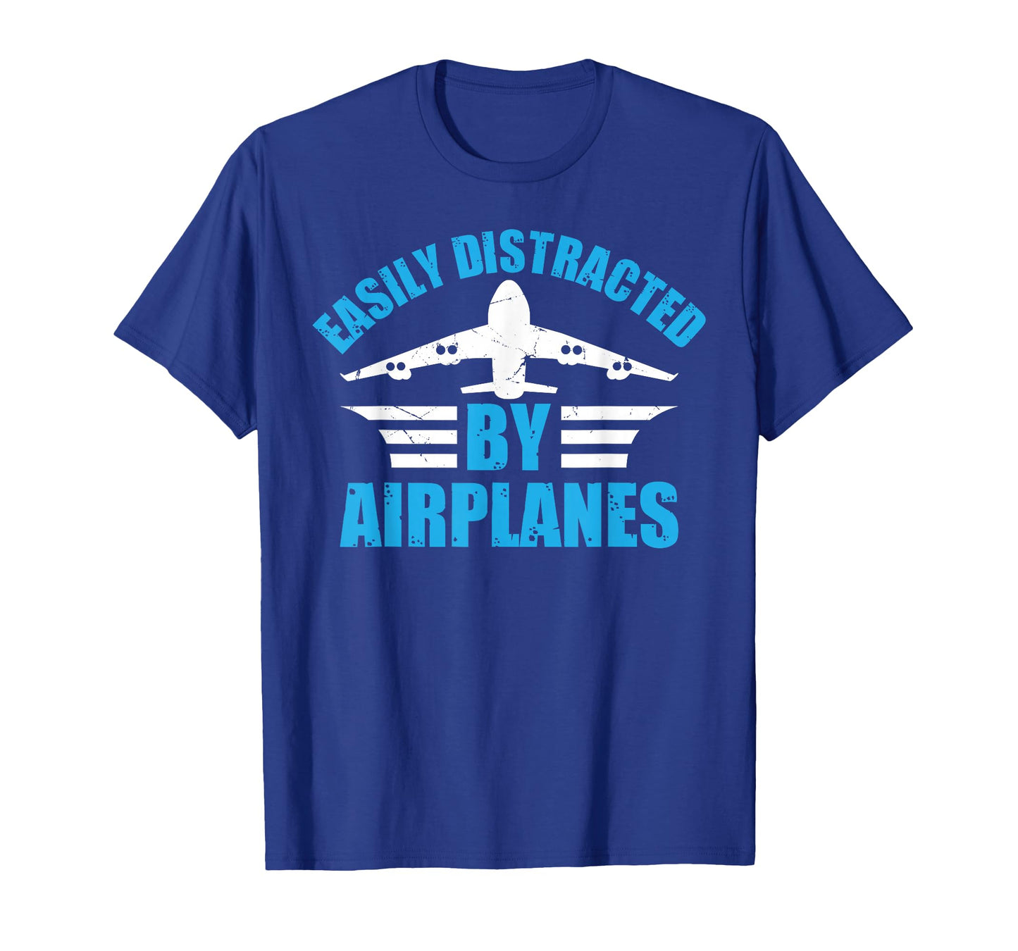 Aircraft Pilot Plane Lover - Easily Distracted by Airplanes T-Shirt