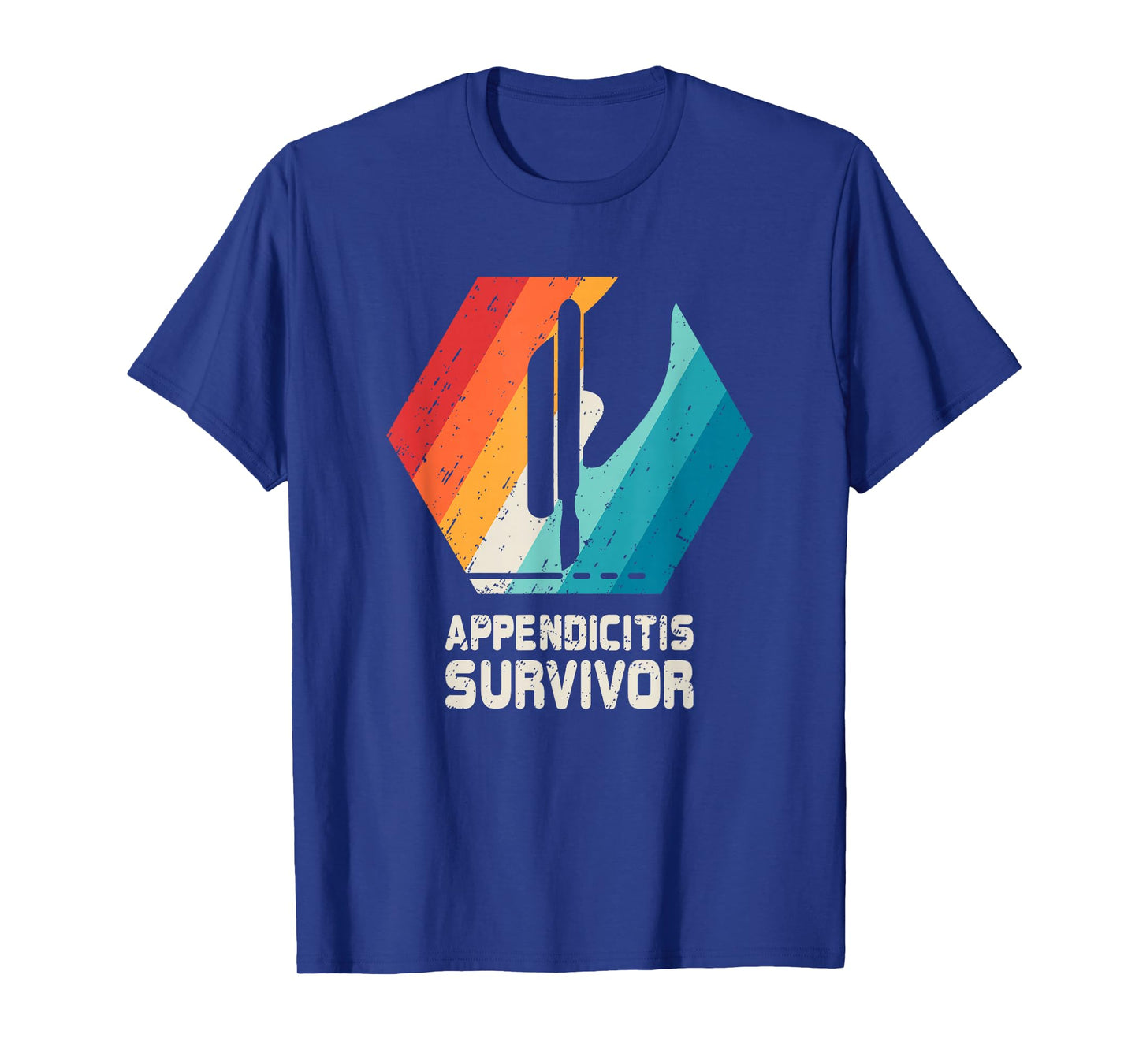 Appendix Surgery T Shirt Removal Appendicitis Retro Gift T-Shirt