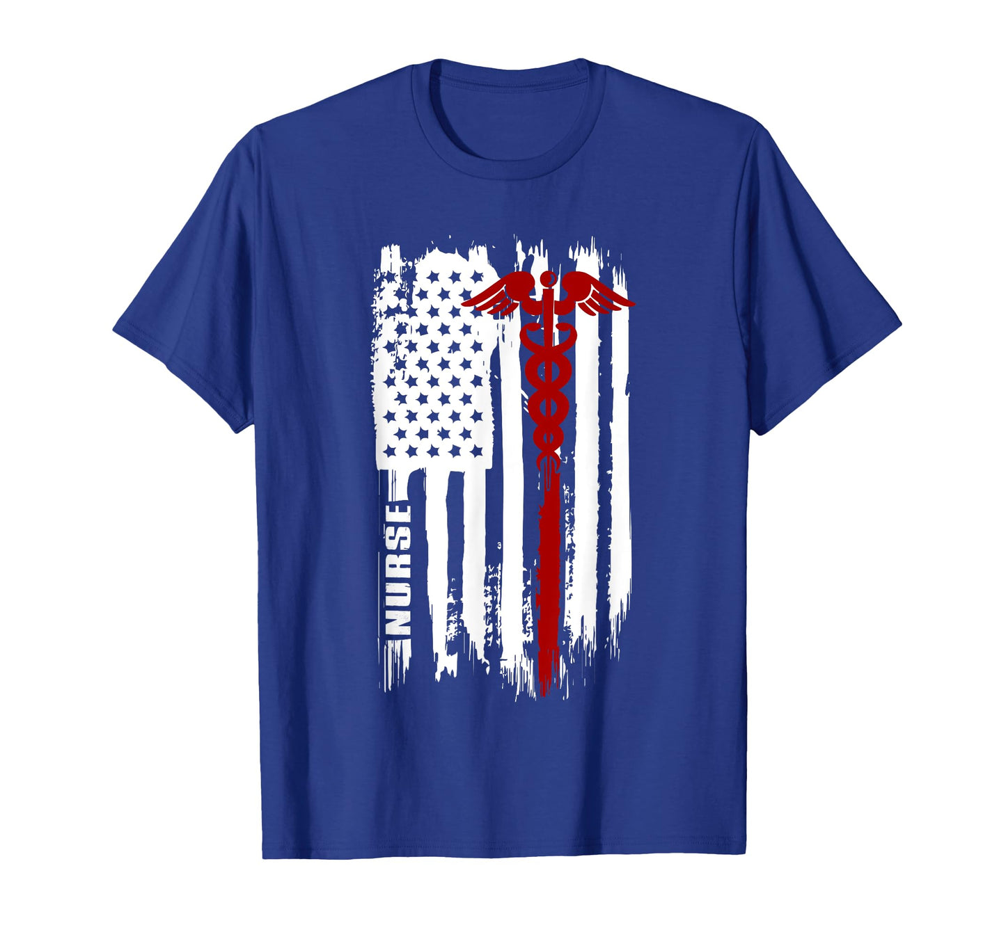 American Flag Nurse | USA Nurses Gift T-Shirt