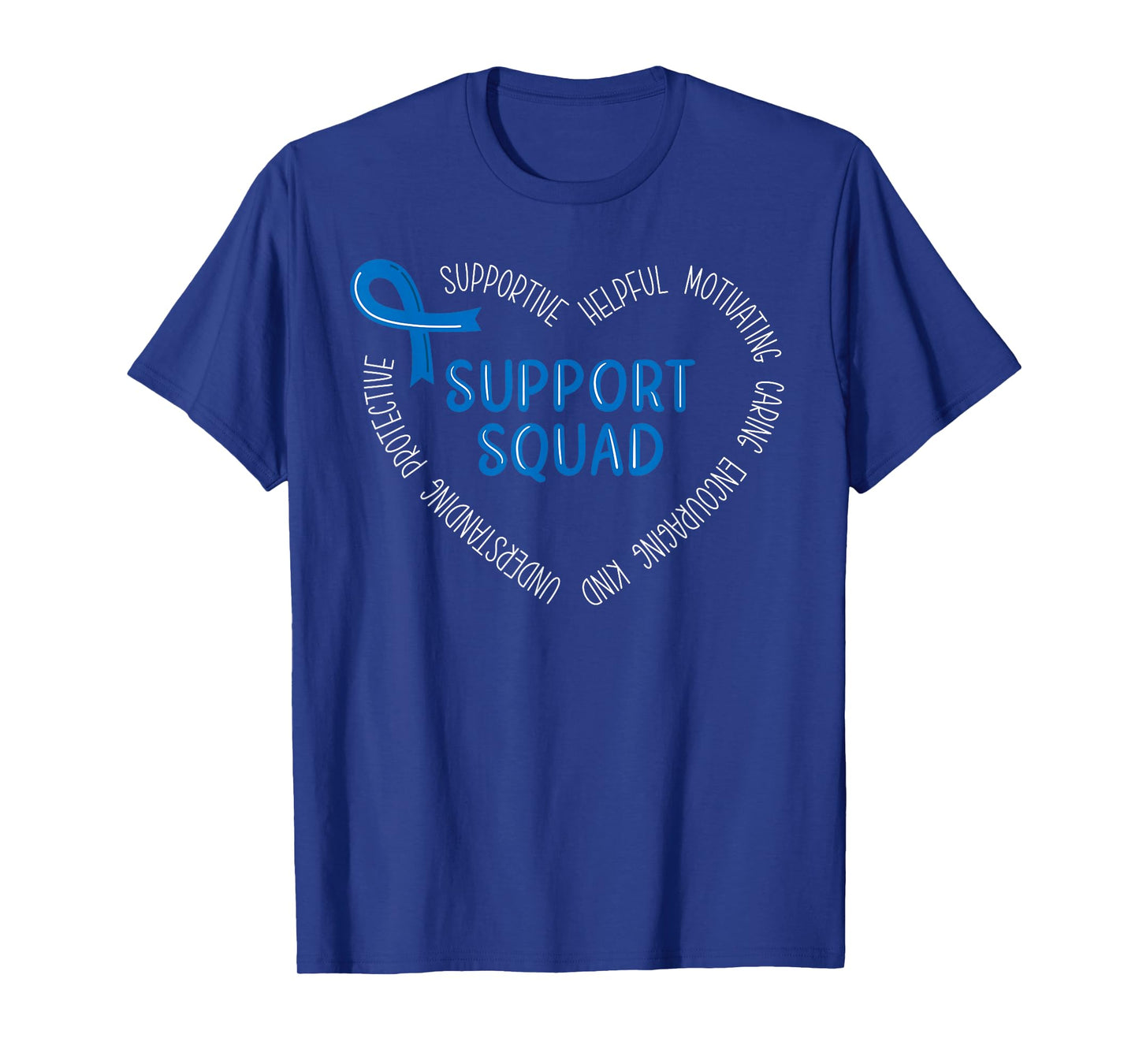 Colon Cancer Support Squad Colon Cancer Awareness T-Shirt