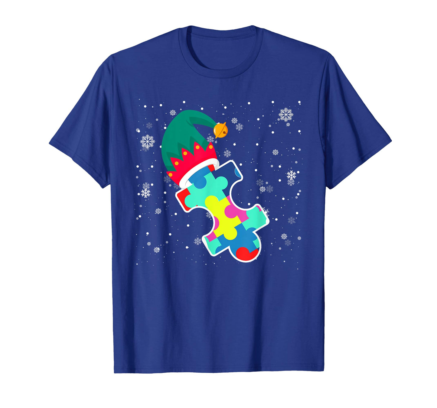 Autism Awareness Month Autism Christmas Season Xmas Day T-Shirt