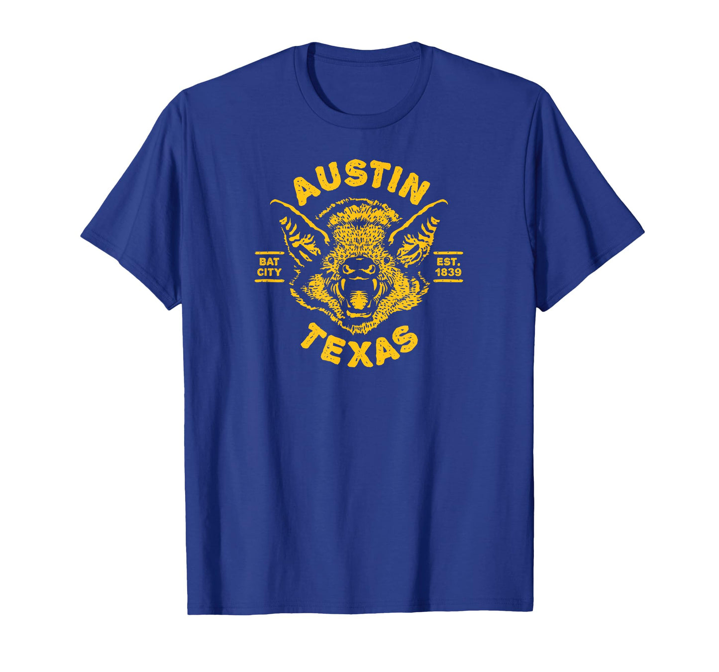 Austin BAT - Bat City Texas TX/Est Established 1839 Design T-Shirt